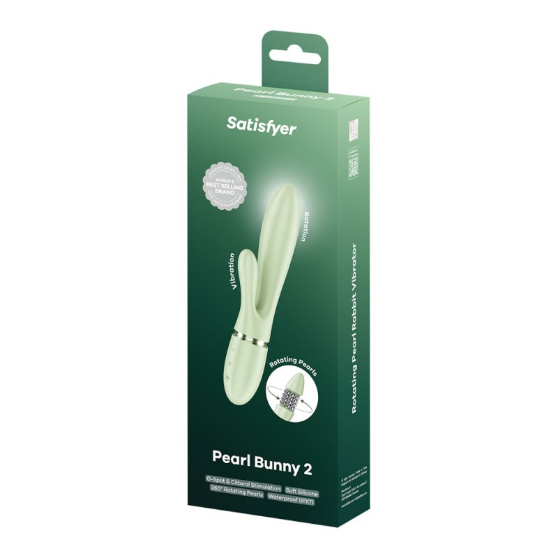Satisfyer Pearl Bunny 2 - Light Green Satisfyer Pearl Bunny 2 - Light Green