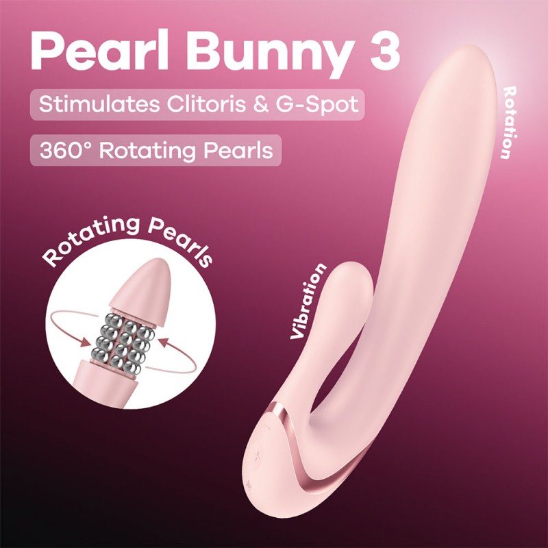 Satisfyer Pearl Bunny 3 - Pink