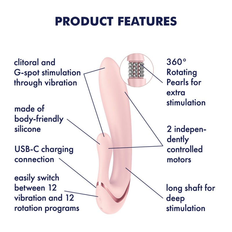 Satisfyer Pearl Bunny 3 - Pink Satisfyer Pearl Bunny 3 - Pink