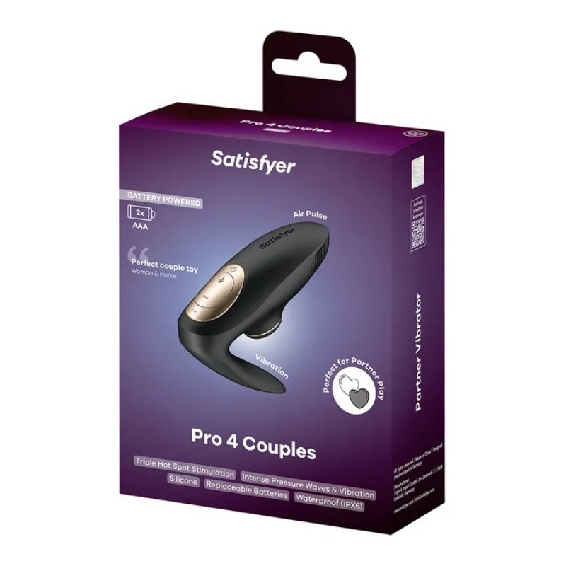 Satisfyer Pro 4 Couples - Battery Series Satisfyer Pro 4 Couples - Battery Series
