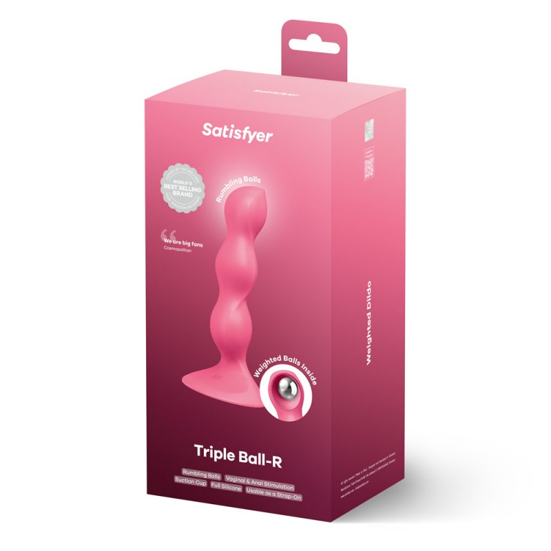 Satisfyer Triple Ball-R - Red Satisfyer Triple Ball-R - Red