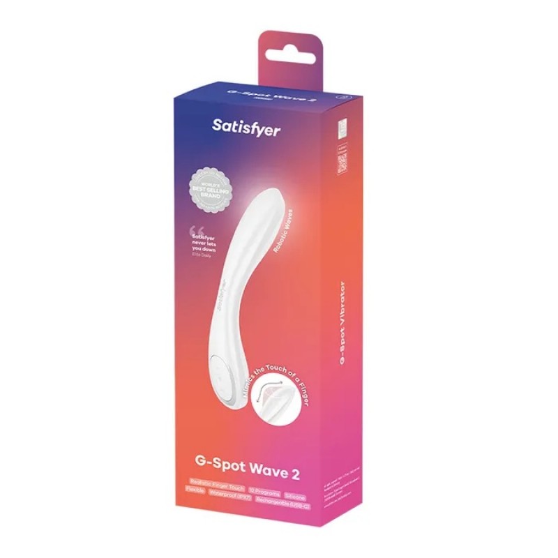 Satisfyer G-Spot Wave 2 - White Satisfyer G-Spot Wave 2 - White
