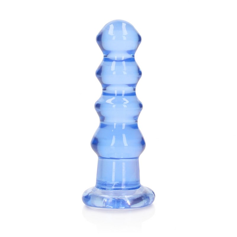 RealRock Curvy 5.5'' Anal Plug - Blue RealRock Curvy 5.5'' Anal Plug - Blue