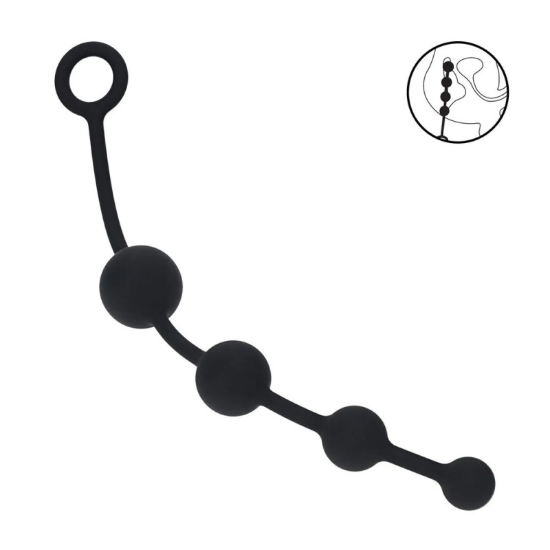 Levelz Curved Silicone Anal Beads Levelz Curved Silicone Anal Beads