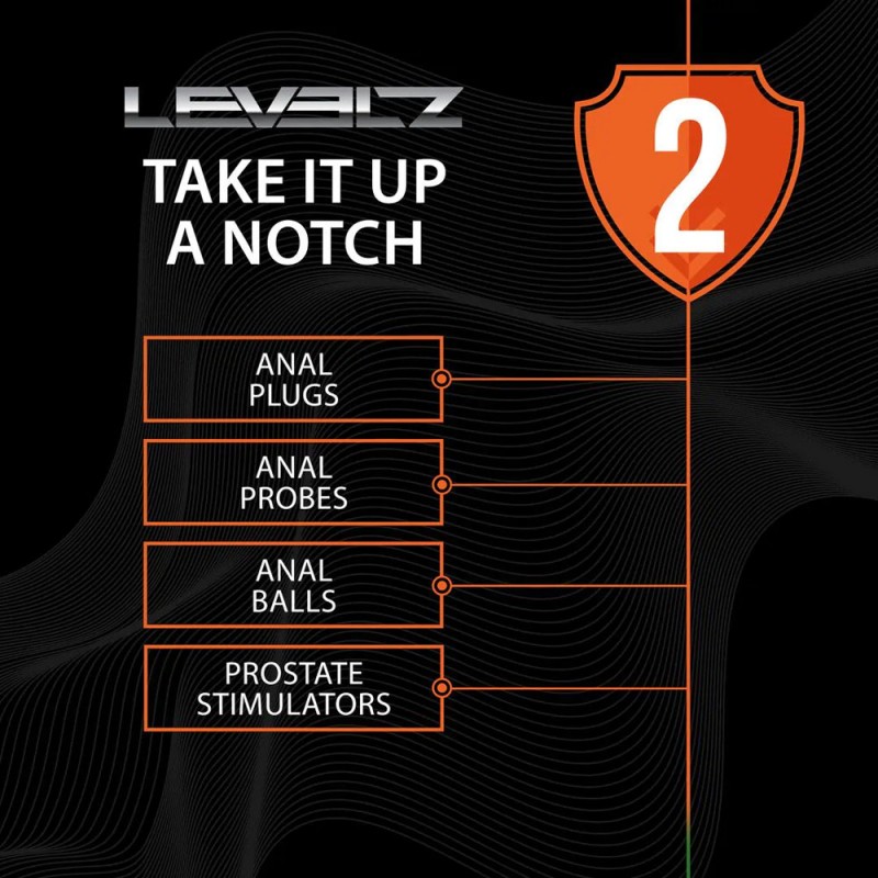 Levelz Curved Silicone Anal Beads Levelz Curved Silicone Anal Beads
