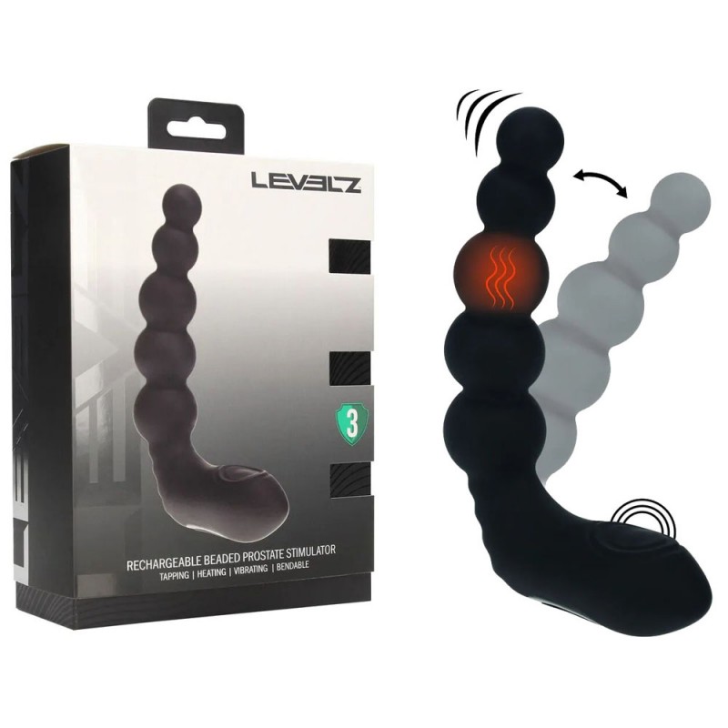 Levelz Heating Beaded Prostate Massager