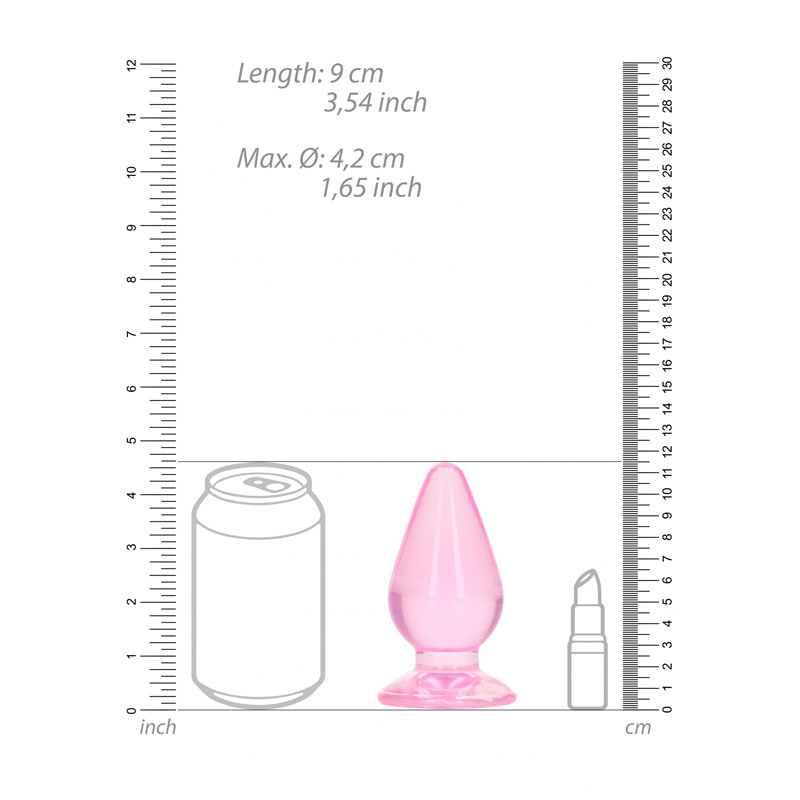 Realrock Anal Plug 4.5'' - Pink Realrock Anal Plug 4.5'' - Pink