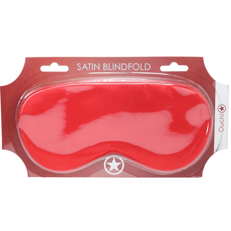OUCH! Satin Mask - Red