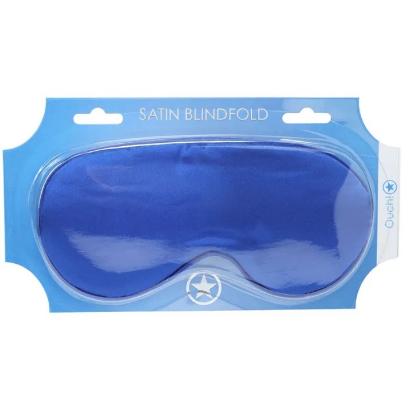 OUCH! Satin Mask - Royal Blue