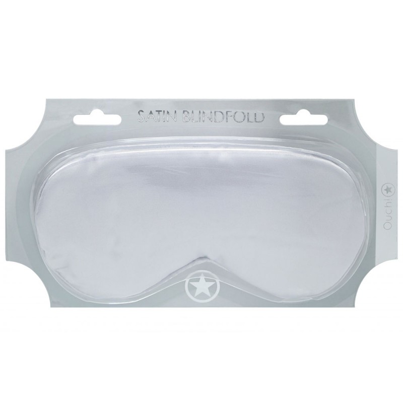 OUCH! Satin Mask - Silver