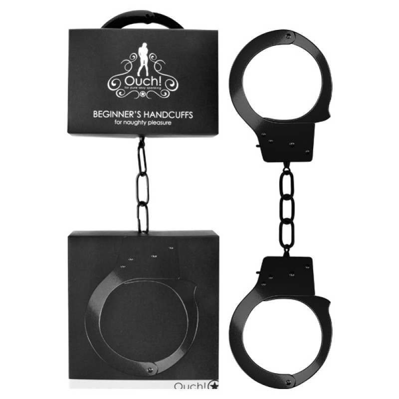 Sportsheets Sex Mischief Black Beginner's Handcuff