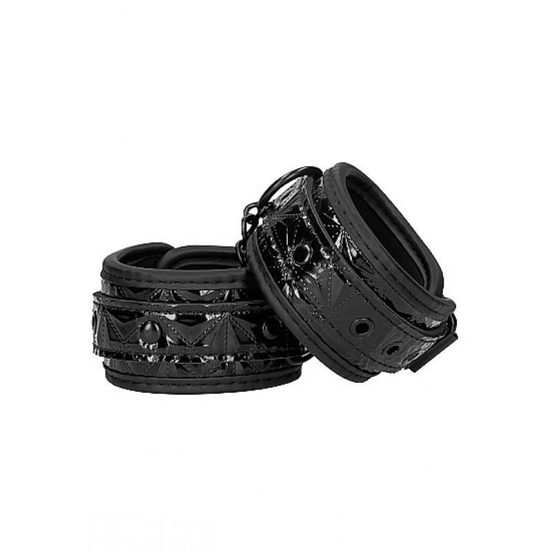 Ouch! Luxury Hand Cuffs - Black Ouch! Luxury Hand Cuffs - Black