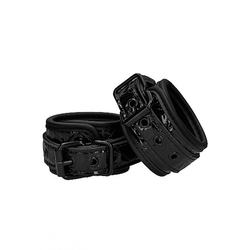 Ouch! Luxury Hand Cuffs - Black Ouch! Luxury Hand Cuffs - Black