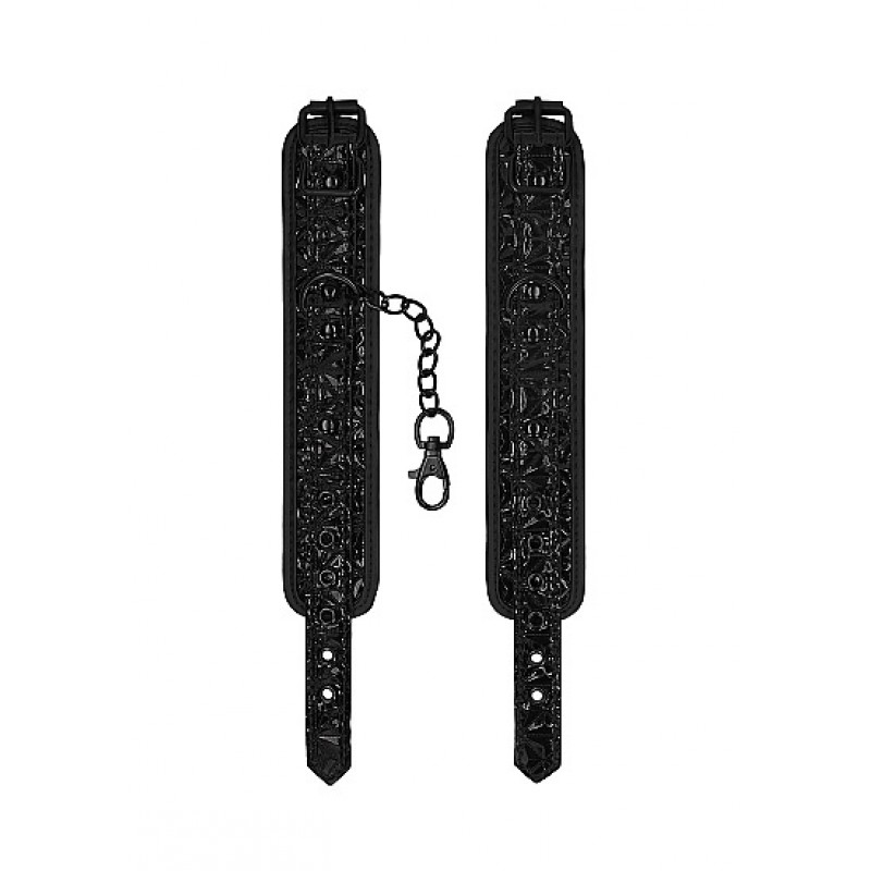 Ouch! Luxury Hand Cuffs - Black Ouch! Luxury Hand Cuffs - Black