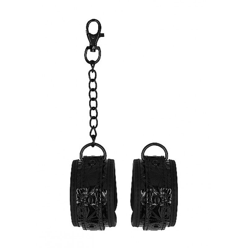Ouch! Luxury Hand Cuffs - Black Ouch! Luxury Hand Cuffs - Black