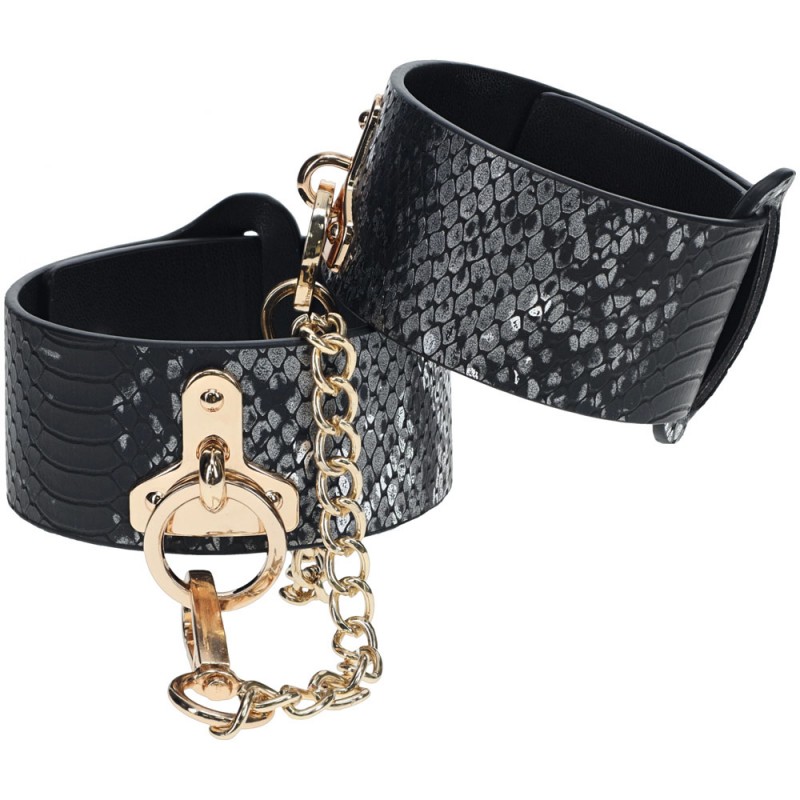 Ouch! Florence Black Collection - Leg Cuffs Ouch! Florence Black Collection - Leg Cuffs