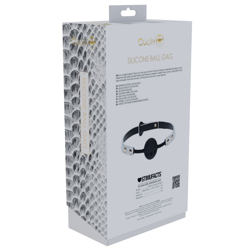 Ouch! Florence White Collection - Ball Gag Ouch! Florence White Collection - Ball Gag