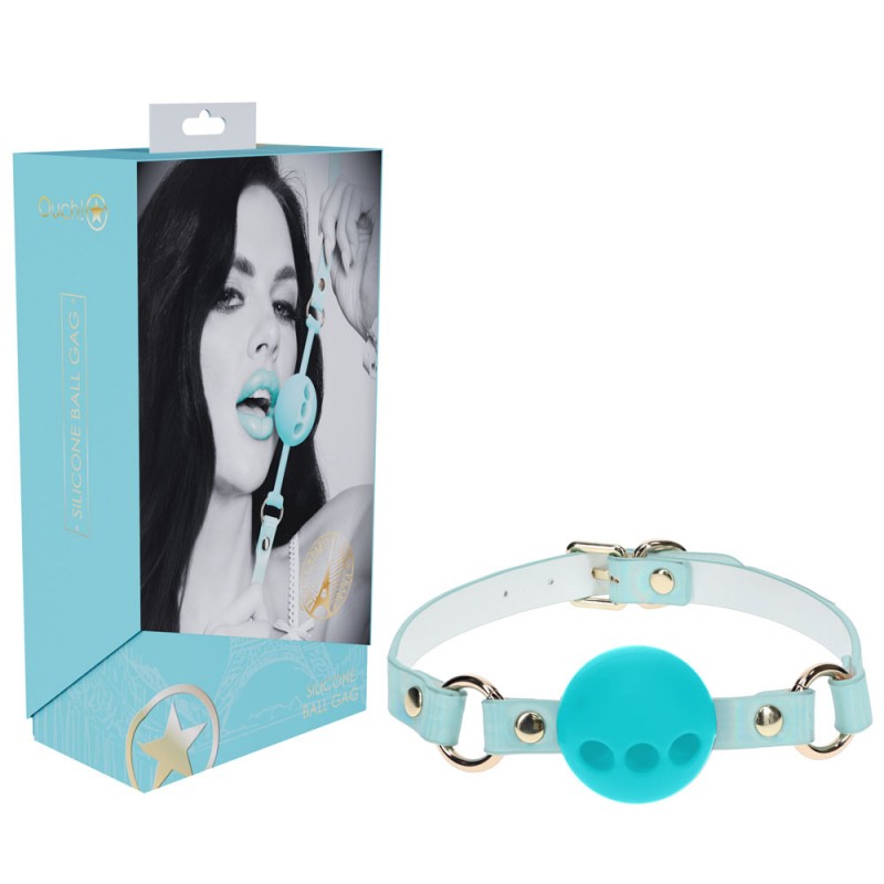 OUCH! Paris Baby Blue Collection - Ball Gag