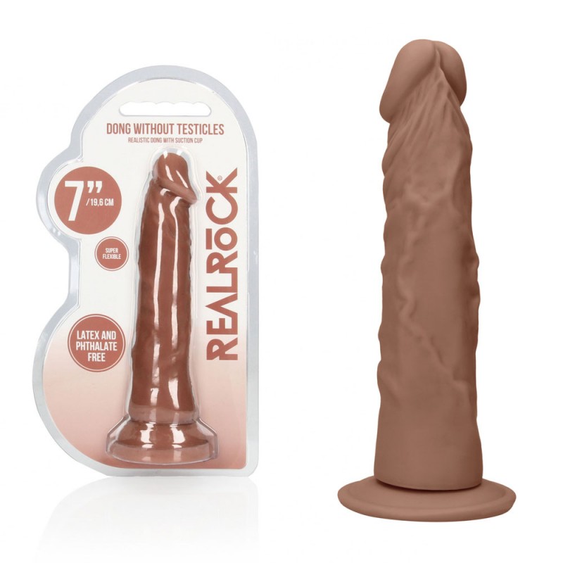 RealRock Realistic 7'' Dildo - Tan
