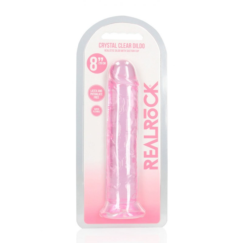 Realrock Straight 8'' Dildo - Pink Realrock Straight 8'' Dildo - Pink