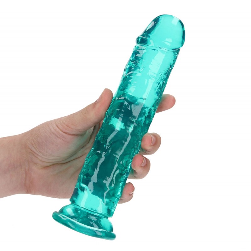 Realrock Straight 8'' Dildo - Turquoise Realrock Straight 8'' Dildo - Turquoise