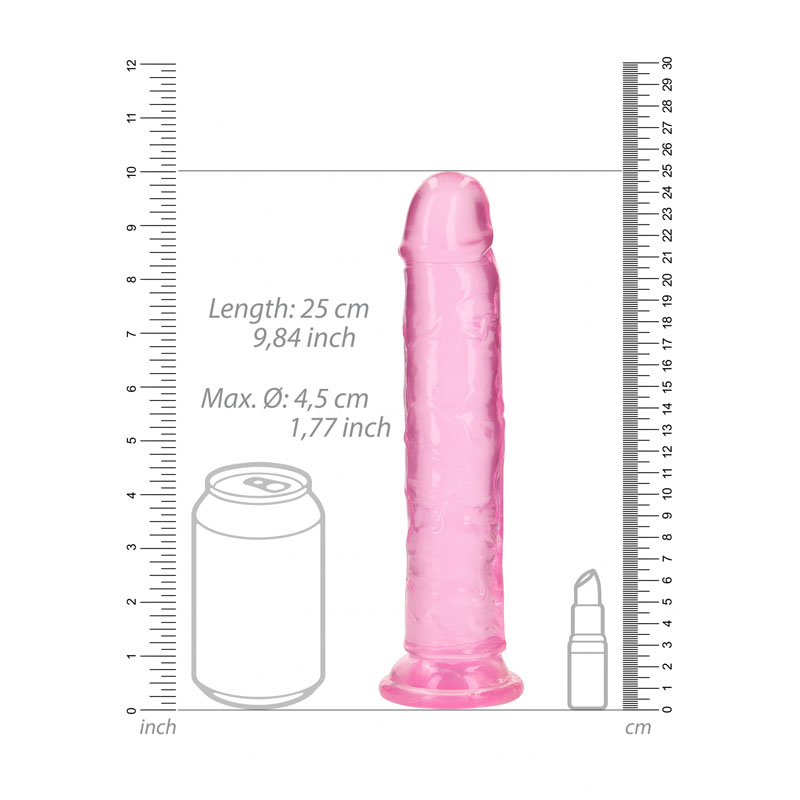 Realrock Straight 9'' Dildo - Pink Realrock Straight 9'' Dildo - Pink