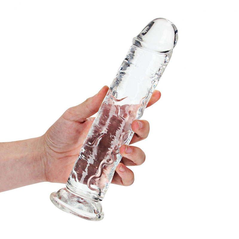 Realrock Straight 9'' Dildo - Clear Realrock Straight 9'' Dildo - Clear