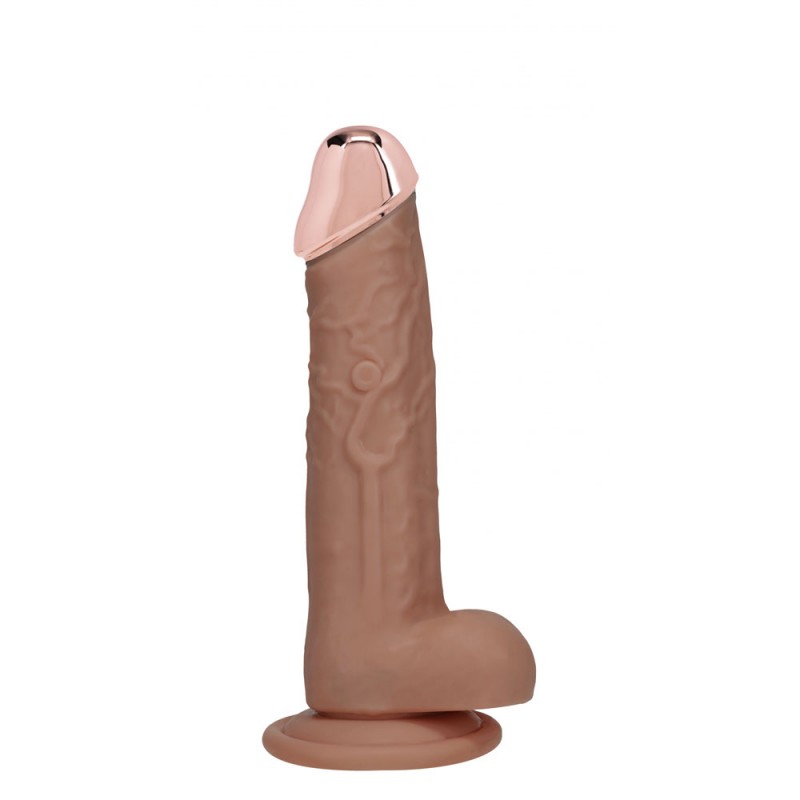 Realrock Metal Head 6'' Rechargeable Dildo - Tan Realrock Metal Head 6'' Rechargeable Dildo - Tan