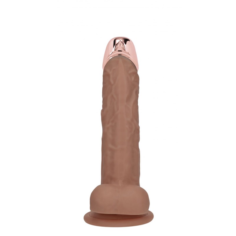 Realrock Metal Head 6'' Rechargeable Dildo - Tan Realrock Metal Head 6'' Rechargeable Dildo - Tan