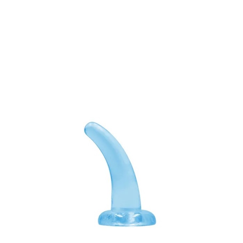 Realrock Non Realistic 4.5'' Dildo with Suction Cup - Blue Realrock Non Realistic 4.5'' Dildo with Suction Cup - Blue