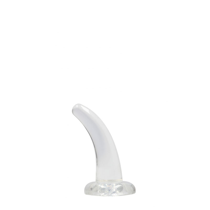 Realrock Non Realistic 4.5'' Dildo with Suction Cup - Clear Realrock Non Realistic 4.5'' Dildo with Suction Cup - Clear