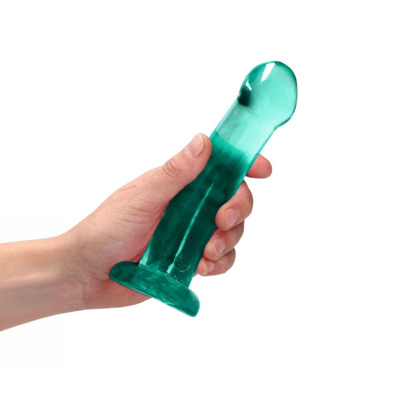 Realrock Non Realistic 7'' Dildo with Suction Cup - Turquoise Realrock Non Realistic 7'' Dildo with Suction Cup - Turquoise