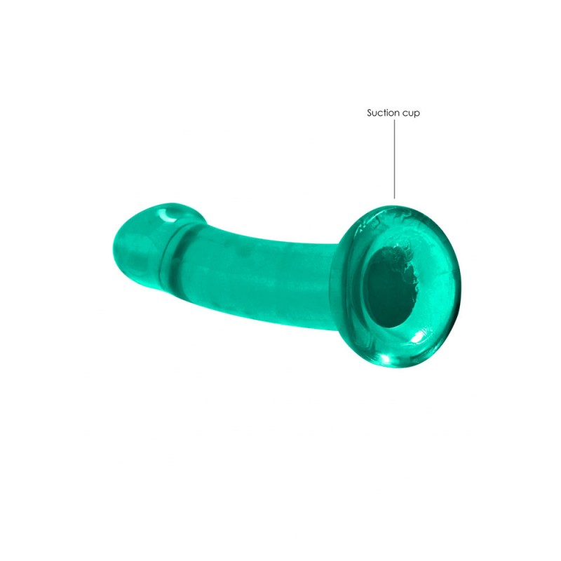 Realrock Non Realistic 7'' Dildo with Suction Cup - Turquoise Realrock Non Realistic 7'' Dildo with Suction Cup - Turquoise