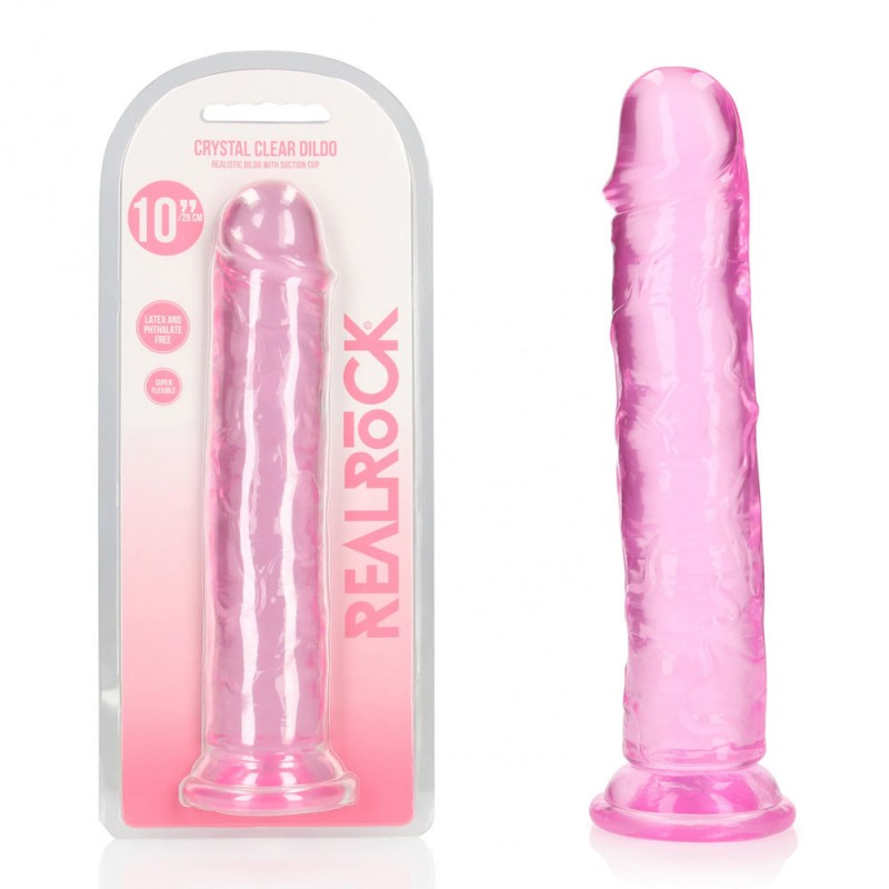 RealRock Straight 28 cm Dildo - Pink