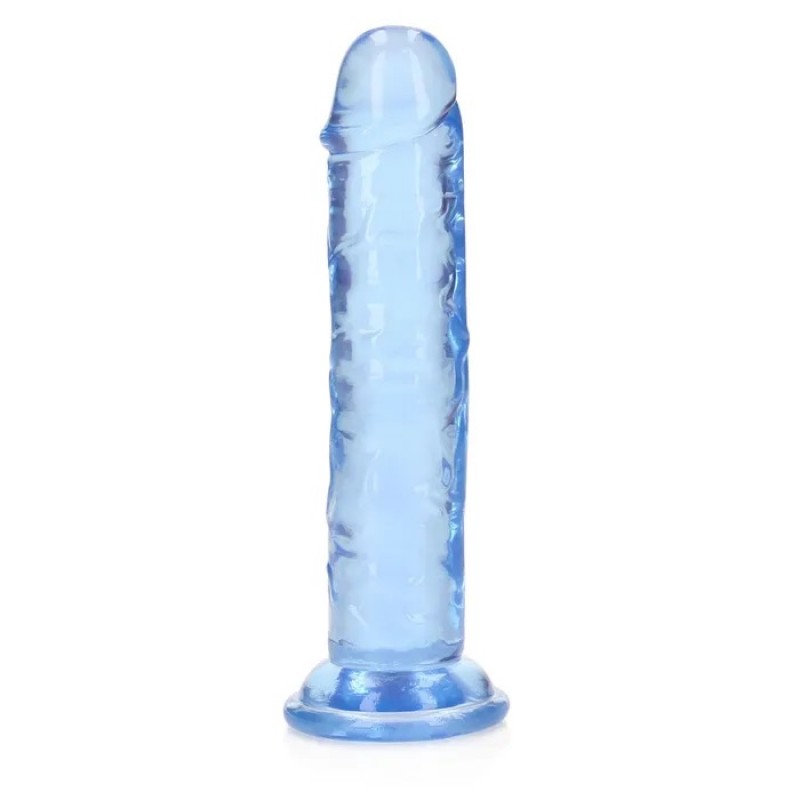 Realrock Straight 6'' Dildo - Blue Realrock Straight 6'' Dildo - Blue