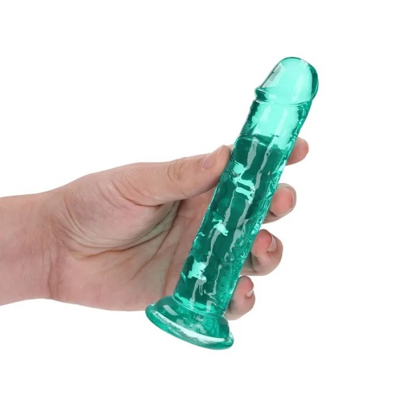 Realrock Straight 6'' Dildo - Turquoise Realrock Straight 6'' Dildo - Turquoise