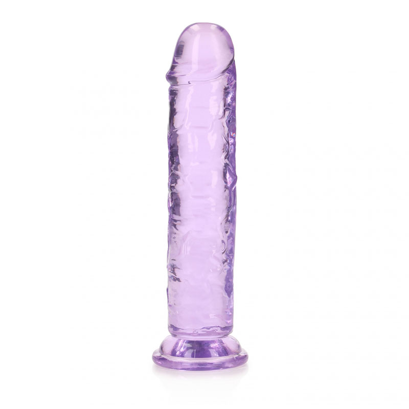 Realrock Straight 7'' Dildo - Purple
