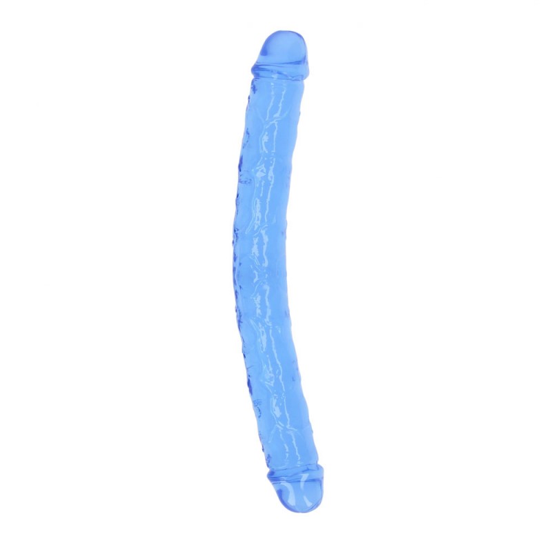 RealRock Double Ended 13-inch Dildo - Blue RealRock Double Ended 13-inch Dildo - Blue