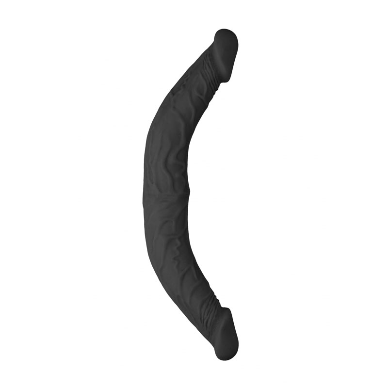 RealRock 14'' Double Dildo - Black RealRock 14'' Double Dildo - Black