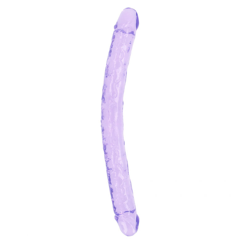 RealRock Double Ended 18-inch Dildo - Purple
