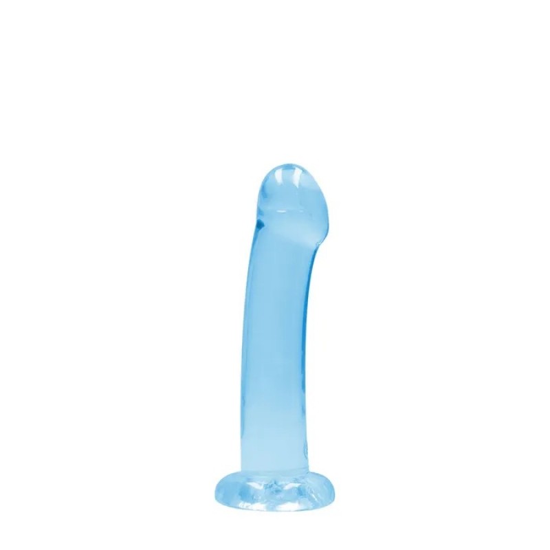 Realrock Non Realistic 7'' Dildo with Suction Cup - Blue Realrock Non Realistic 7'' Dildo with Suction Cup - Blue