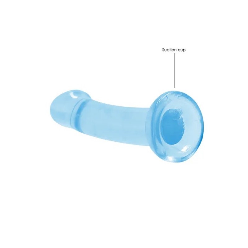 Realrock Non Realistic 7'' Dildo with Suction Cup - Blue Realrock Non Realistic 7'' Dildo with Suction Cup - Blue