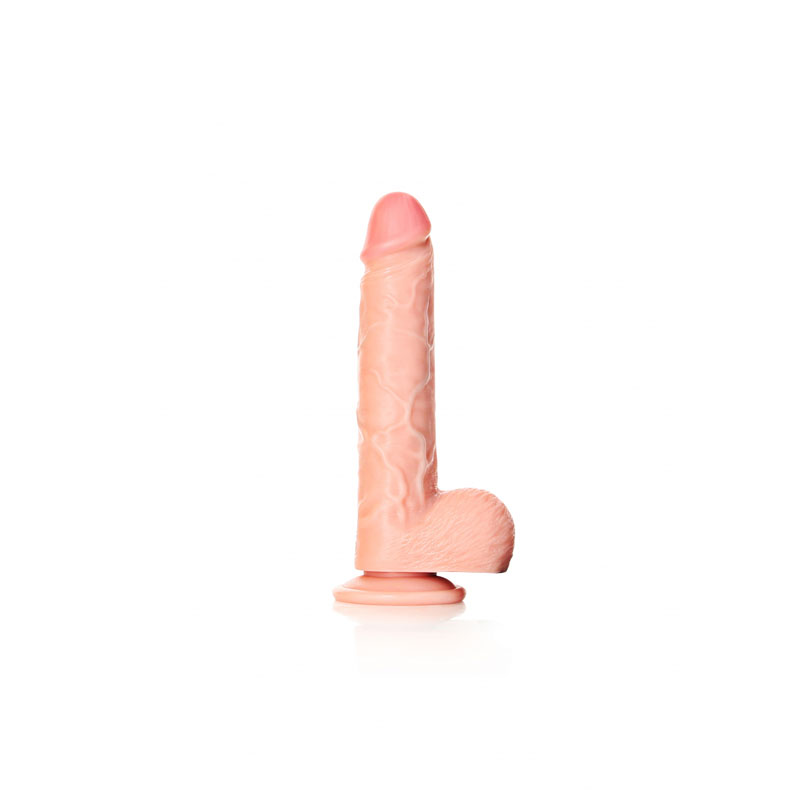 Realrock Straight Realistic 7'' Dildo With Balls - Flesh Realrock Straight Realistic 7'' Dildo With Balls - Flesh