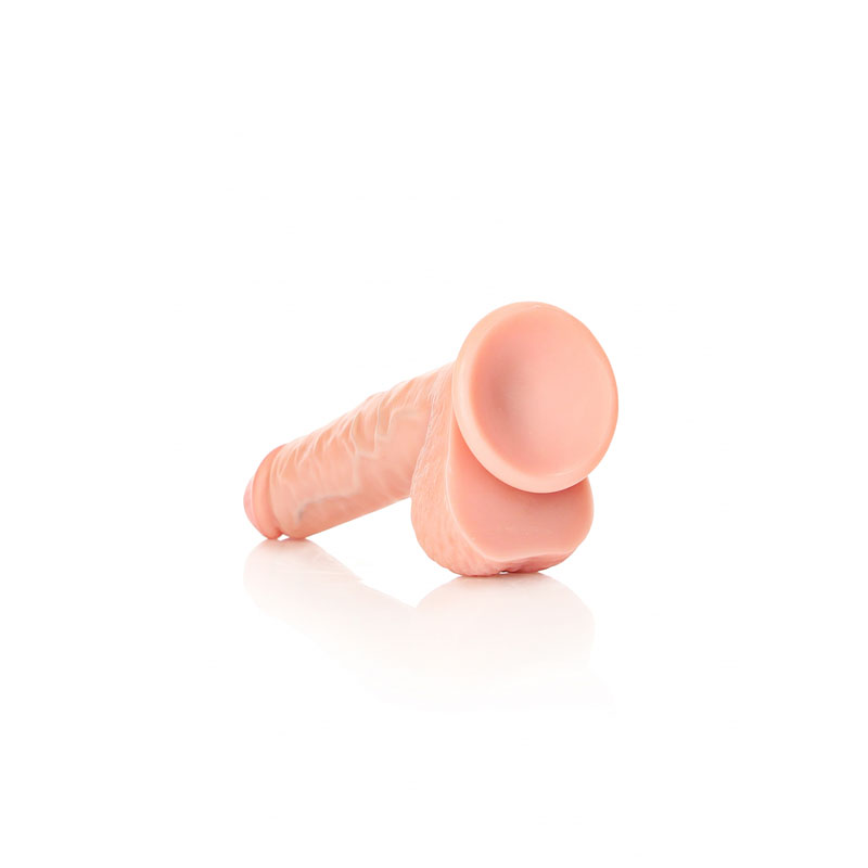 Realrock Straight Realistic 7'' Dildo With Balls - Flesh Realrock Straight Realistic 7'' Dildo With Balls - Flesh