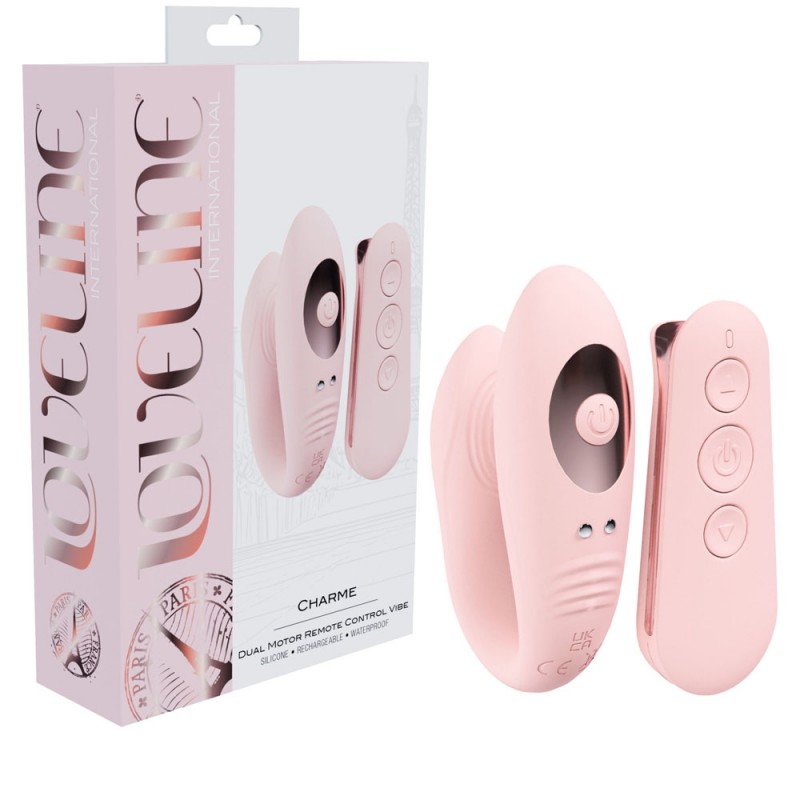 Loveline Charme Dual Motor Vibe - Pink