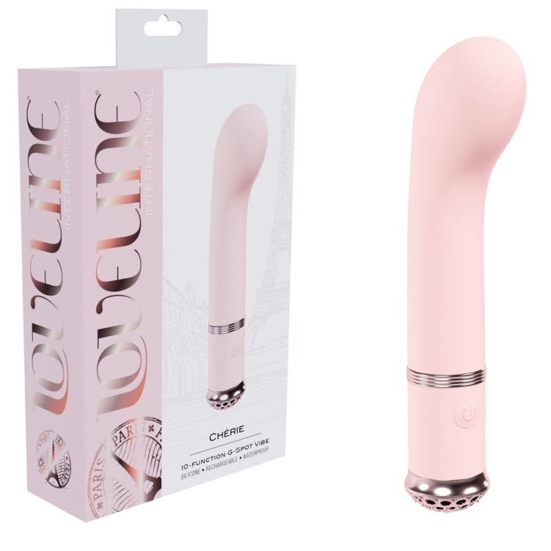 Loveline Cherie G-spot Vibrator - Pink