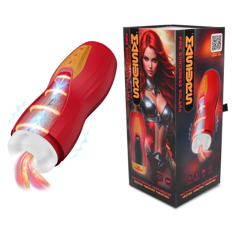 MASTURS Auto Stroker Solara - Fire Sorceress
