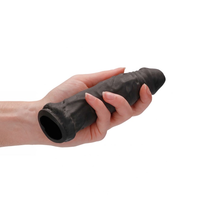 RealRock Realistic 6'' Penis Sleeve - Black RealRock Realistic 6'' Penis Sleeve - Black
