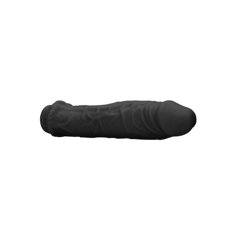 RealRock Realistic 6'' Penis Sleeve - Black RealRock Realistic 6'' Penis Sleeve - Black
