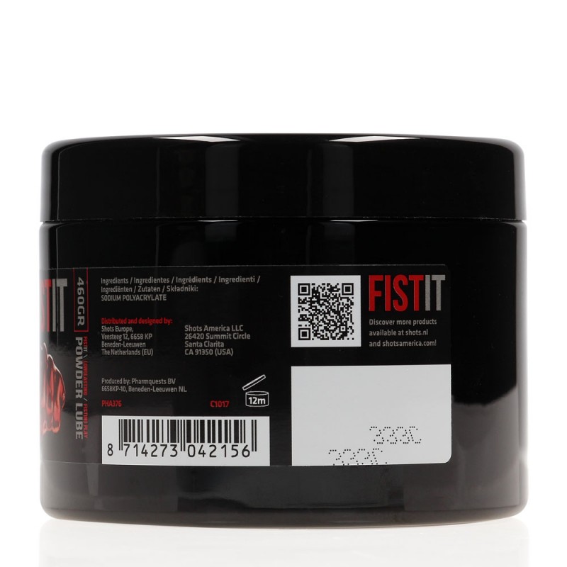 Pharmquests Fist-It Powder Lube - 460 gram Pharmquests Fist-It Powder Lube - 460 gram